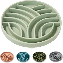Gamelle anti-glouton en silicone avec ventouse pour chat