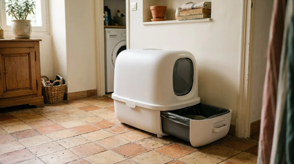 Litière autonettoyante pour chat : électrique ou manuelle
